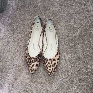 Cheetah print flats